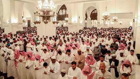 تلاوة نجديه خاشعه للشيخ خالد الجليل من ليلته الثامنة عشر ١٤٤٠ هـ