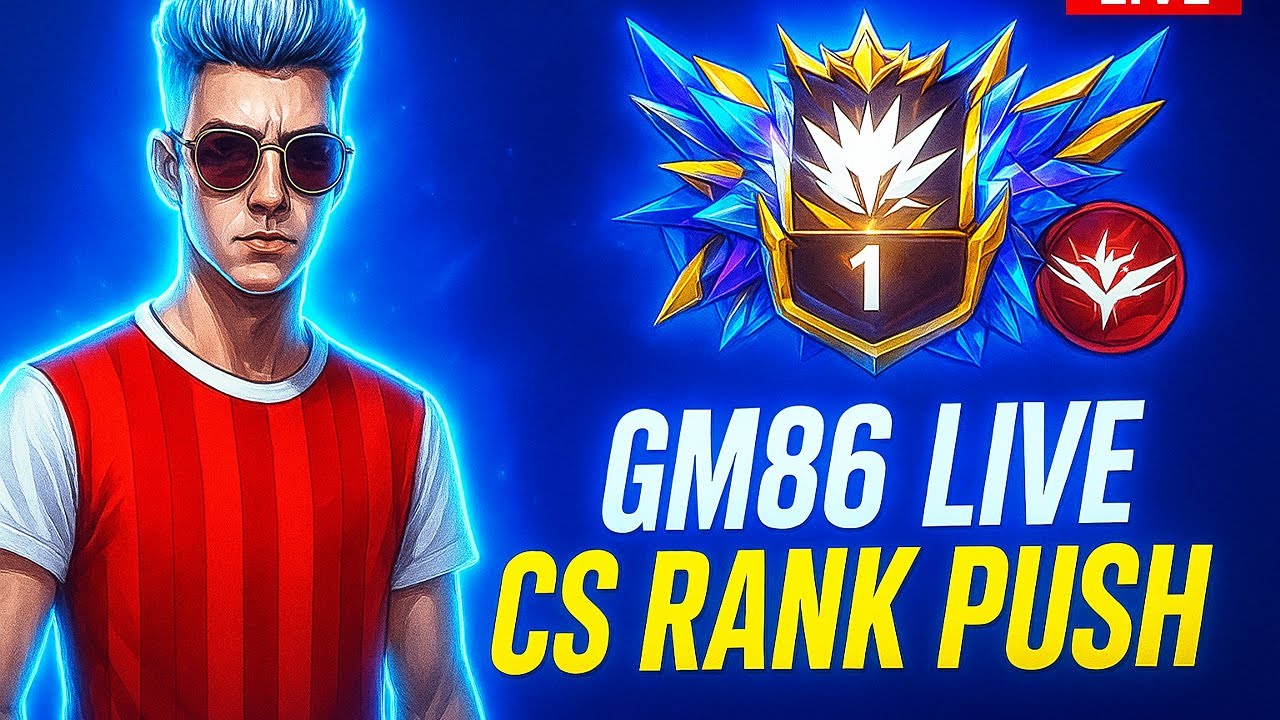 NEW CS Rank Push | Road To Region | Free Fire New Season Live Push With ...