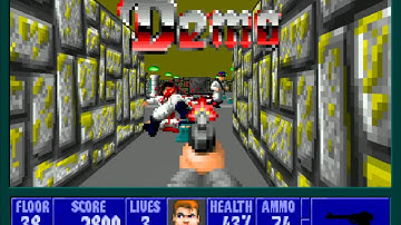 Wolfenstein 3D Intro & Demo