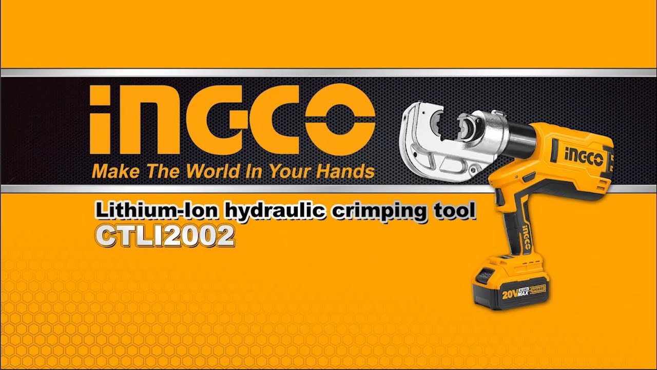 Lithium-Ion Hydraulic Crimping Tool # Ctli2002