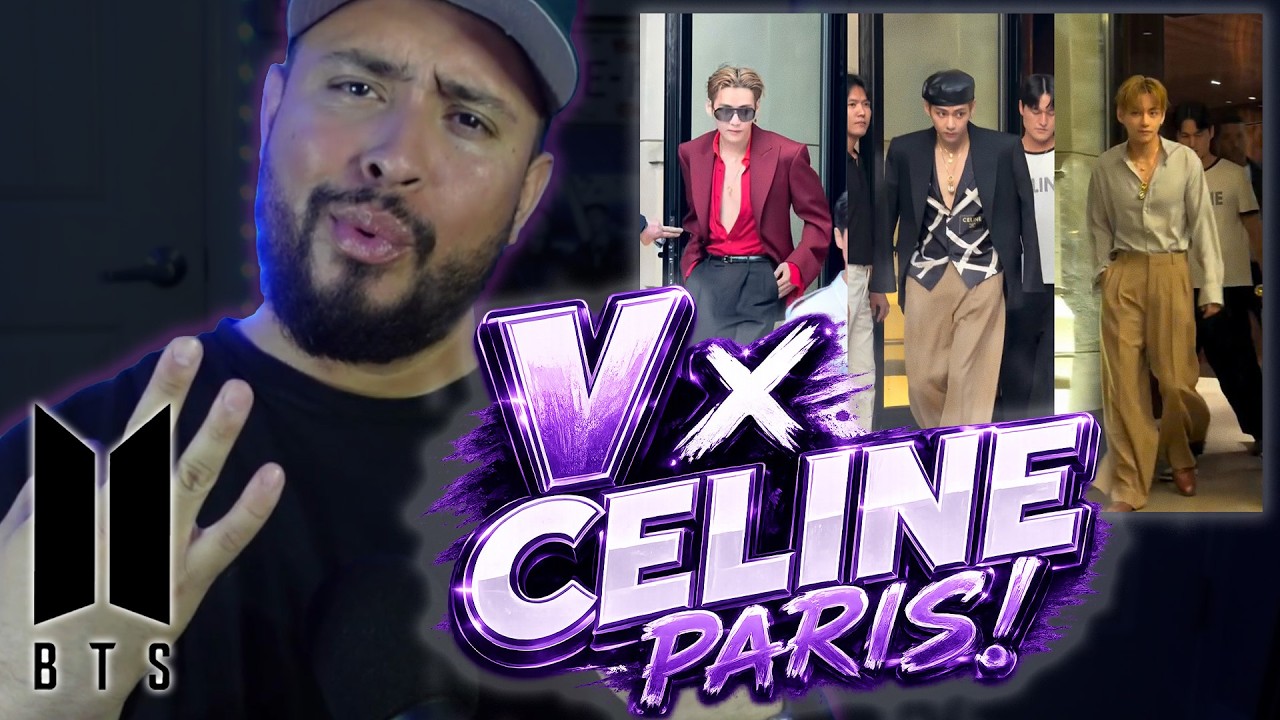 BTS V at Celine Paris Fashion Week 2026! 3 Fire Outfits!