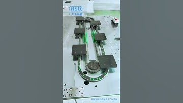 Ring guide track conveyor system, chain drive guide rails automated circulating conveyor equipment