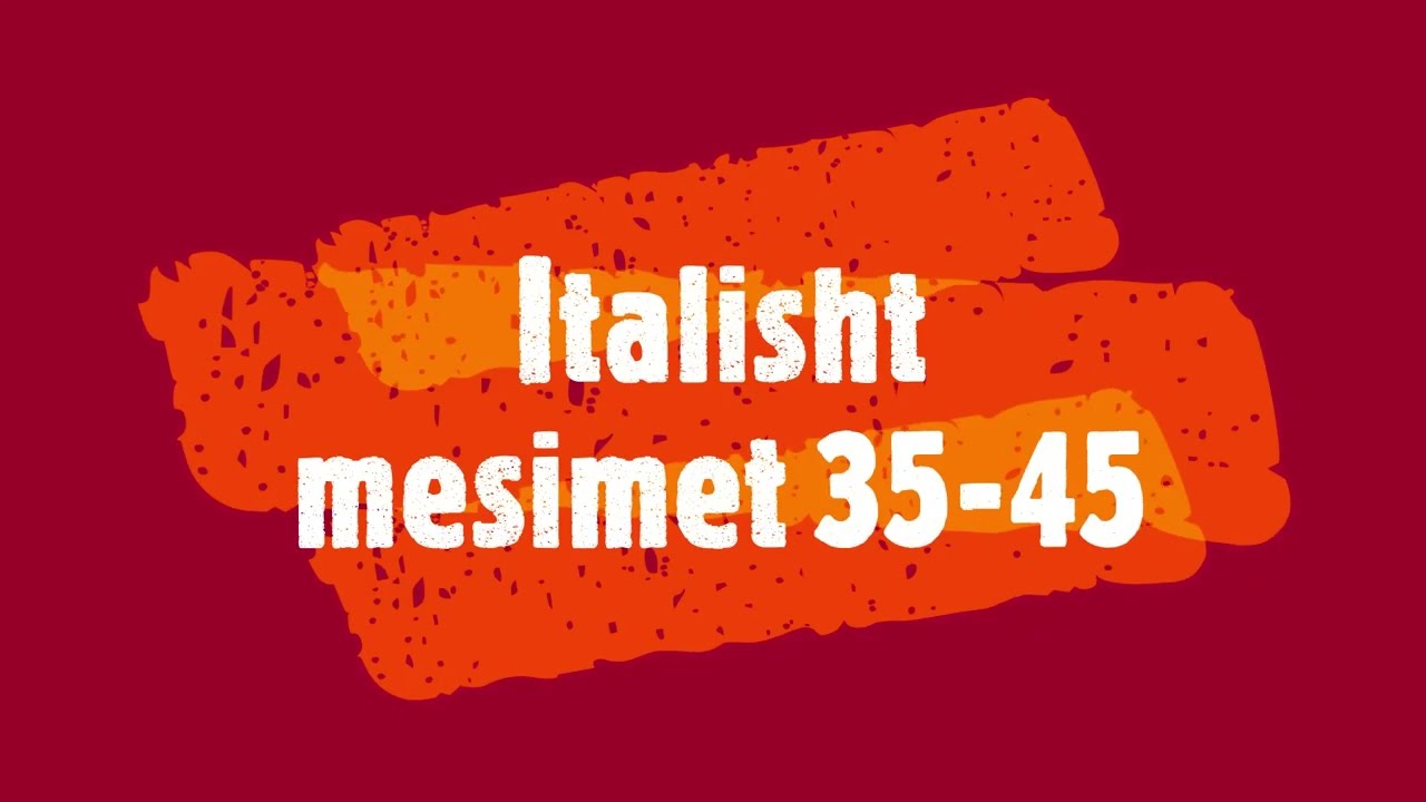 Meso italisht falas cdo dite