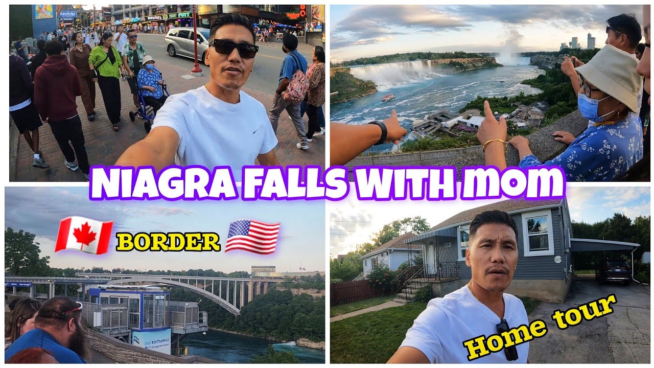 Niagra Falls With My Mom 🇨🇦 || Home Tour ||Usa Border Canada || Tibetan YouTuber ||Tibetan Vlogger