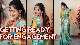 Getting Ready For My Engagement || Special Day || Shobhashetty || Yashwanth ||