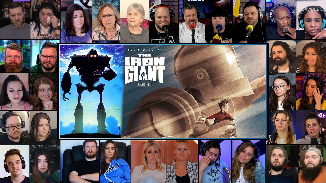 The Iron Giant (1999) Reaction Mashup