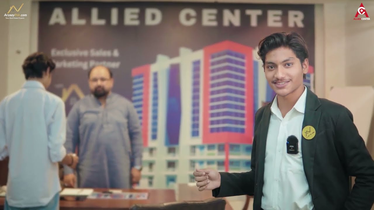 Introducing 🄰🅻🅻🅸🅴🅳  🅲🅴🅽🆃🅴🆁, the ultimate luxury living experience in Main Narwala Road Faisalabad!