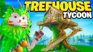 TREEHOUSE TYCOON MAP FORTNITE CREATIVE 2.0 - BUILD TREEHOUSE, UNLOCK PETS