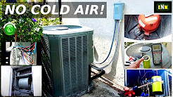Troubleshooting & Repairing Central Air Units (AC) ~ Step By Step