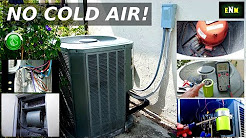 Troubleshooting & Repairing Central Air Units (AC) ~ Step By Step