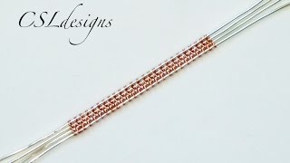 Soumak wire weave ⎮ Wire weaving series