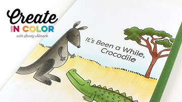 Create in Color: Copic Coloring a Simple Scene with Sandy Allnock