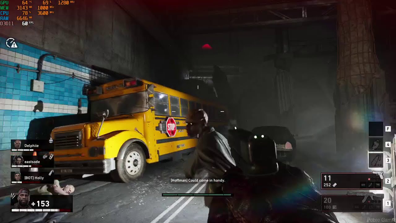 Alpha Back 4 Blood Gameplay Part 2 Rx 570 4gb 2400g Youtube