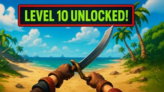Playing Roblox Blox Fruits Reached Level10