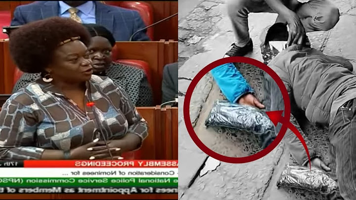 "THEY HAVE KILLED ANOTHER MAN FROM HOMABAY!' MP MILLIE ODHIAMBO LAMENTS IN PARLIAMENT