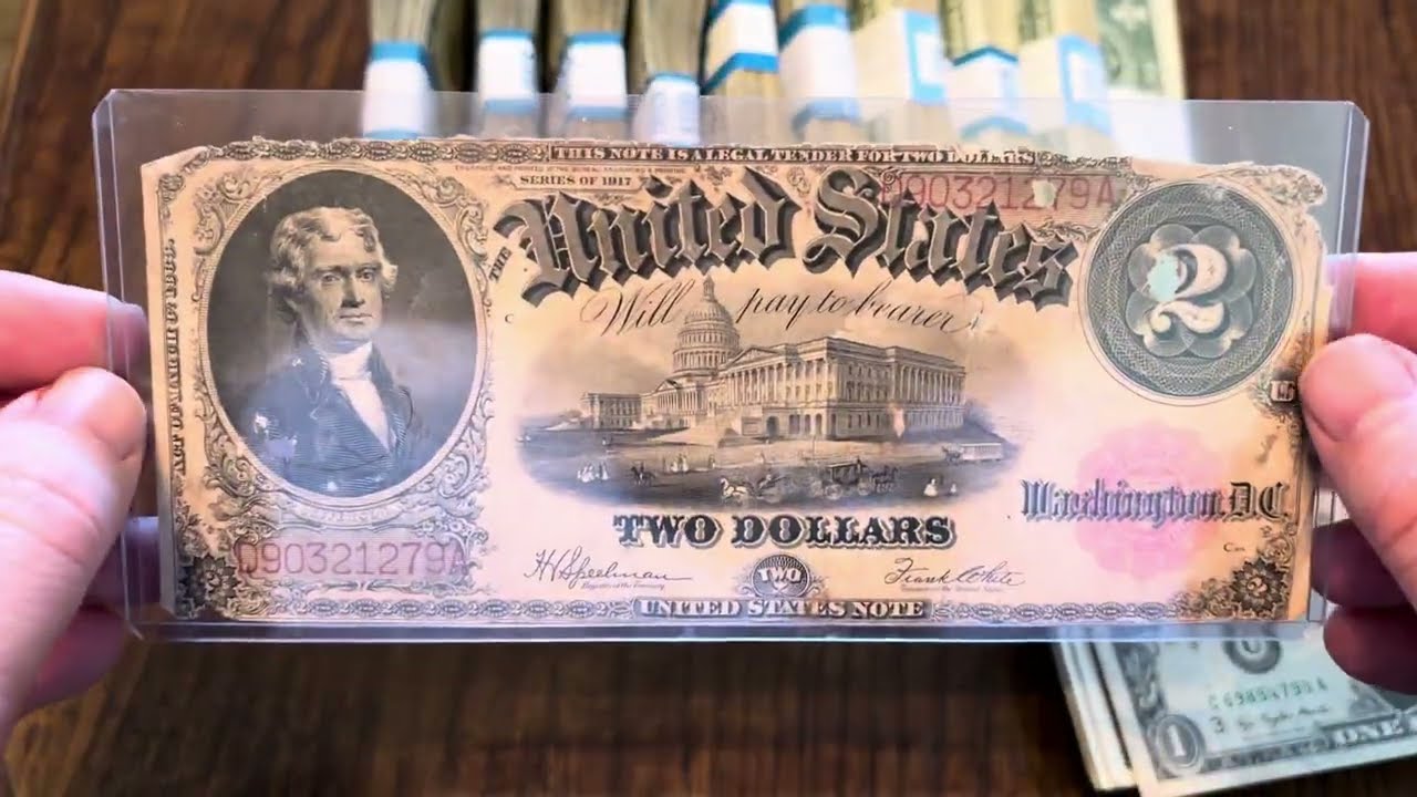 1917 $2 Legal Tender 