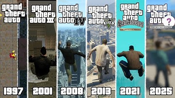 Falling From the Highest Points in ALL GTA Games (1997-2025)