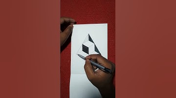 box in triangle #3d #drawing #shorts #subscribe 🙏👍