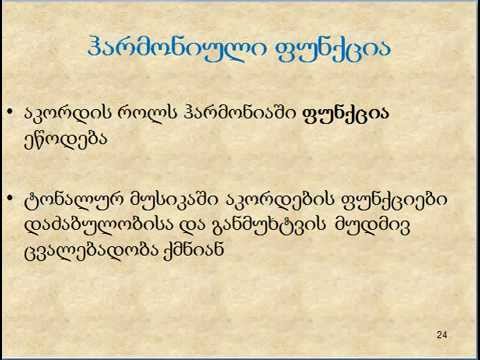 მარინა ადამია: მუს. თეორია 1, ლექცია 12.2