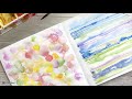 SIMPLE ART JOURNAL PROMPTS - ABSTRACT WATERCOLOR