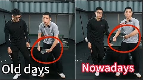World Champion Xu Xin Explains the Difference Between Past and Present Backhand Loops Backspin
