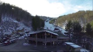 Wolf Ridge Ski Resort Aerial Tour and Trail Map