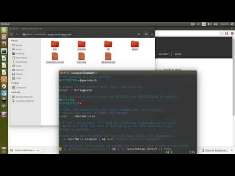 Nodejs installation on ubuntu