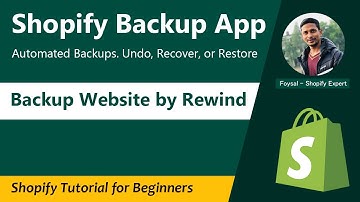 Backup Shopify And Restore Deleted Items With Rewind ✅ Shopify App Review