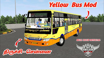 🎀💥TNSTC Prototype Bus Mod Release Bus Simulator Indonesia Tamil💥🎀