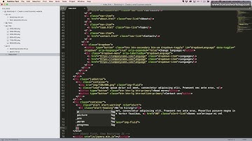 Bootstrap 4: Create a small business website – About