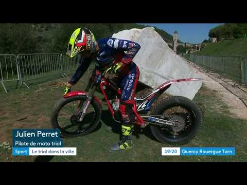 Julien PERRET URBANTRIALSHOW FRANCE 3 Trial urbain Cahors