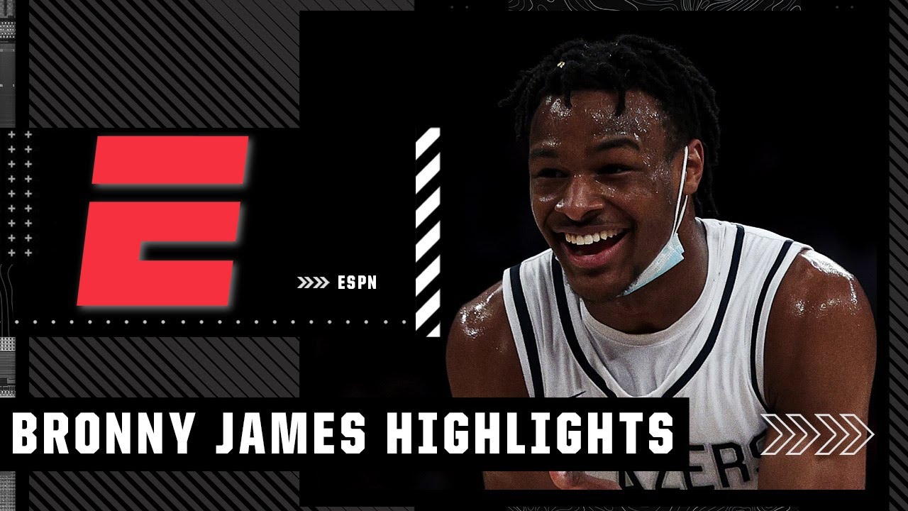 Bronny James scores 19 PTS in Sierra Canyon’s win over LeBron’s St. Vincent-St. Mary