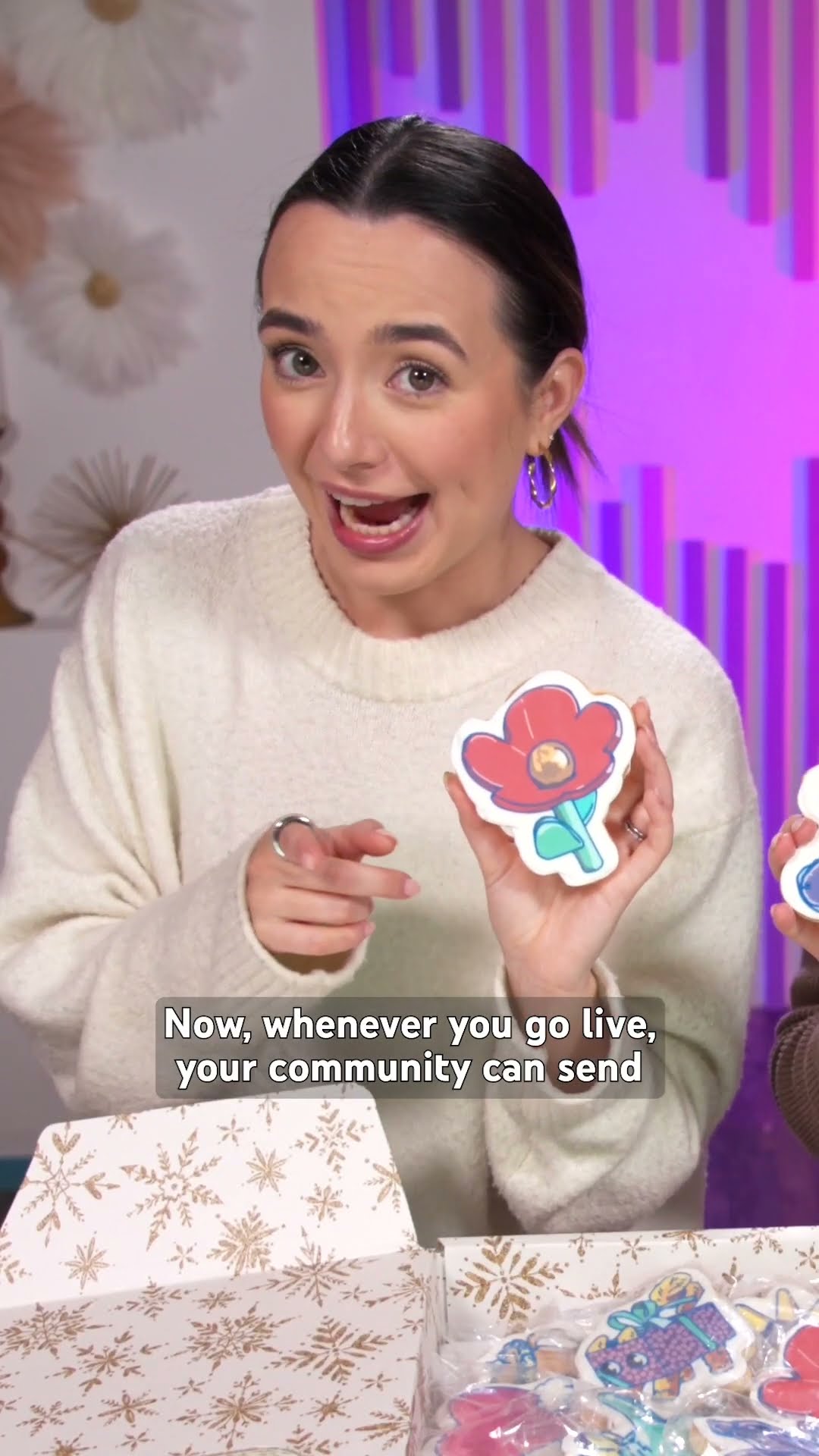 unwrapping gifts ? powered by Jewels ? with @merrelltwins