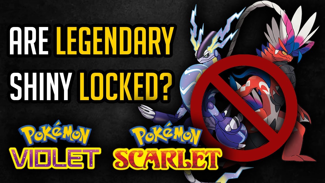 Pokemon Scarlet and Violet: Are Legendaries Shiny Locked? - GameRevolution