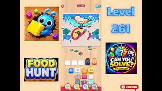 Food Hunt : Level 261 Walkthrough 🐜🍔🍕 | Food Hunt Puzzle Game | Food Hunt Complete Levels