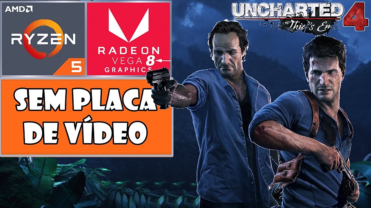 UNCHARTED 4 - AMD RYZEN 5 3500U, VEGA 8