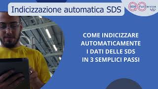 Indicizzazione automatica Schede Dati di Sicurezza (SDS)