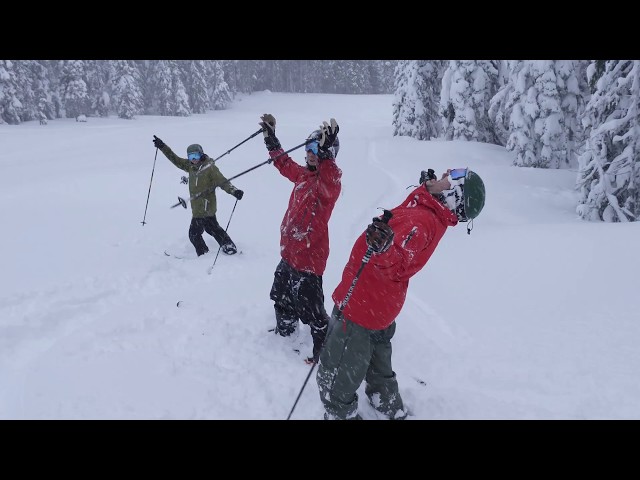 Watch Powder Town is open for business - Powder King Mountain Resort  - #SkiNorthBC on YouTube.