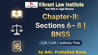 Chapter 2 BNSS | Section 6 to 8 BNSS | Constitution of Criminal Courts| BNSS 2023 Wealth