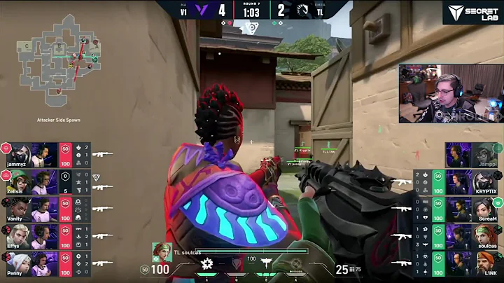 Shroud Reacts to the BIGGEST FAIL in VCT Masters Yet (V1 vs LIQUID)