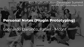 Personal Note (Plugin Prototype) Wealth