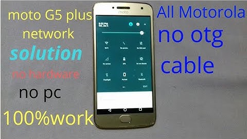 Motorola no service solution