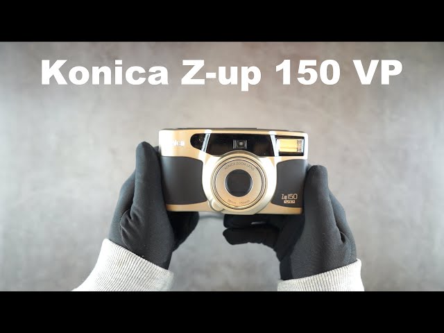 Unboxing Konica Z-up 150 VP Point & Shoot Film Camera | ASMR