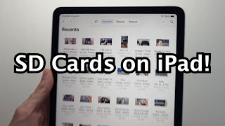 iPad: How to Use SD Card! (Best Adapters)