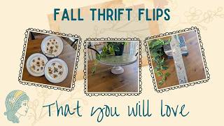 Fall Thrift Makeovers with Redesign with Prima