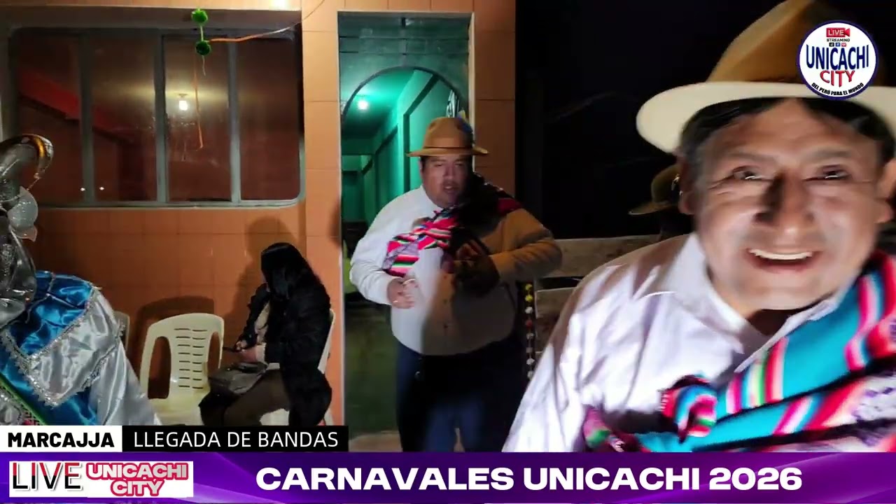 CARNAVAL UNICACHI 2026 - LLEGADA DE BANDAS 