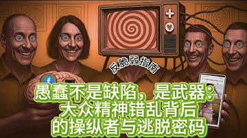 愚蠢不是缺陷，是武器：大众精神错乱背后的操纵者与逃脱密码