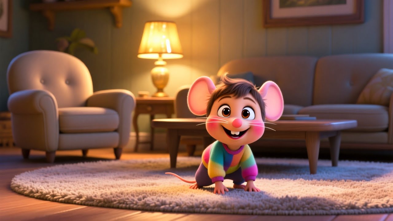 Tiptoe Like a Tiny Mouse – Long Kids Animal Movement and Learning Rhyme