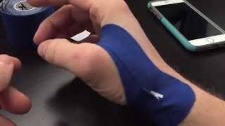 Texting Thumb Pain Relief with KT Tape