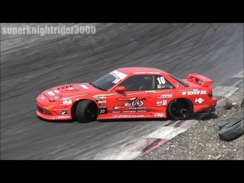 2012 D1レディースリーグRd.1 備北 単走優勝 シルビア 岩本明日和選手 2012.4.8